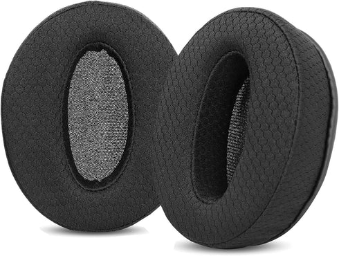 HA-NC100 Ear Pads Cushion Earpads Replacement Compatible with JVC HA-NC100 HA NC100 Noise Canceling Headphones Upgrade Fabric Black......